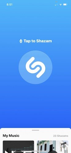 Что это за песня, спрашивает Shazam