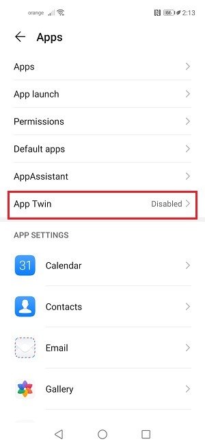 Две учетные записи WhatsApp включают приложение Twin Huawei