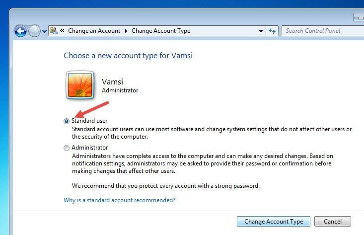 win-standard-user-select-type-account