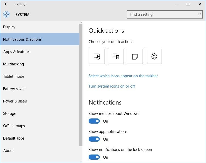 опция win10-action-center-select-notifications