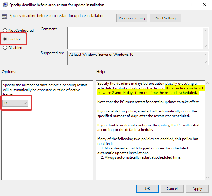 win10-автоматический перезапуск-расписание-включить-политику