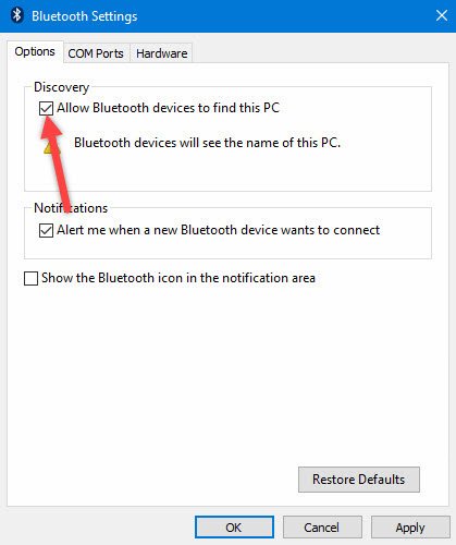 победа 10-Bluetooth-не-работает-разрешить-Bluetooth-найти-ПК