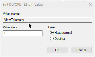 win10-telemetry-settings-enter-value-data