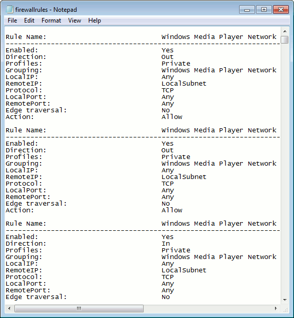 win7ci-cmd-блокнот-правила брандмауэра