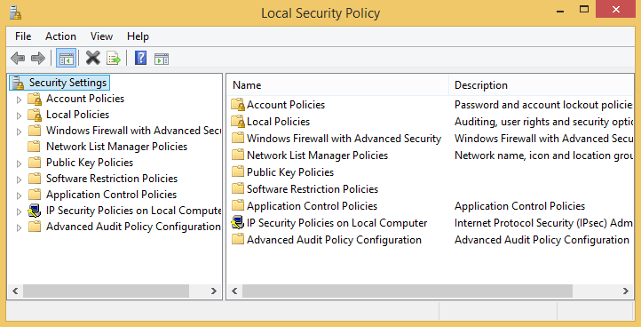 Windows-admin-tools-local-security-policy