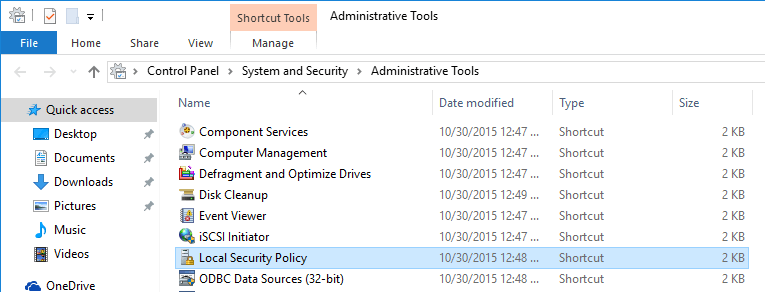 Windows-logon-custom-msg-select-local-sec-policy