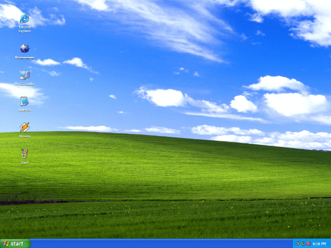 Версия Windows Windows XP 1