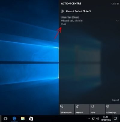 windows10-центр уведомлений