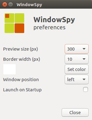 настройки Windowspy