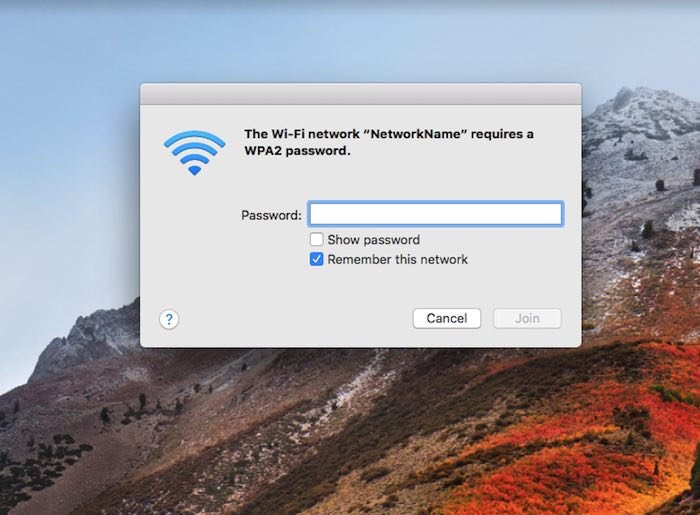 Введите пароль, который вы указали в файле hostapd.conf вашего Raspberry Pi.