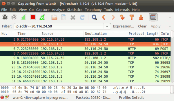 Wireshark-IP-адрес