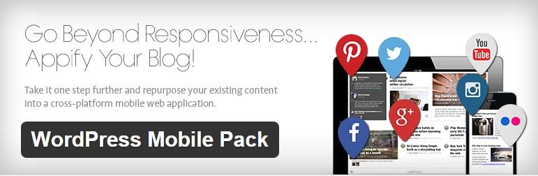 Плагин WordPress Mobile Pack 2.0 для WordPress.