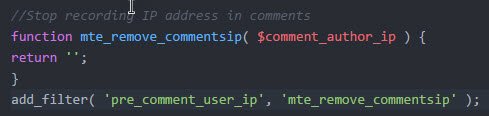 wp-remove-comment-ip-address-add-code-snippet