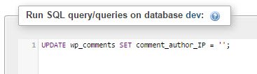 wp-remove-comment-ip-address-execute-query