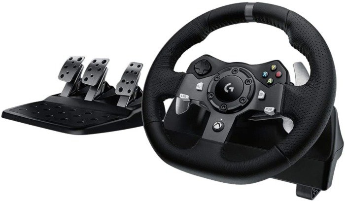 Аксессуары для Xbox Гоночный руль Logitech G920 Driving Force для Xbox One