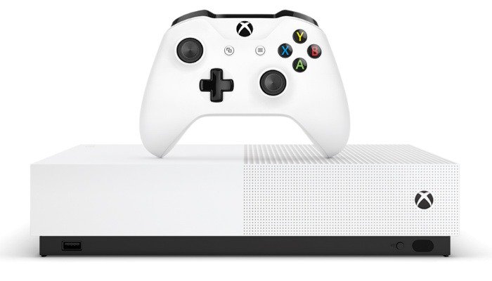 Xbox One полностью цифровой