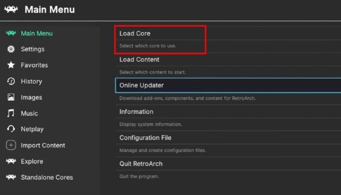 Xbox Retroarch Loadcore