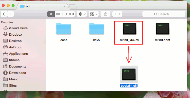 yosemite-refind-переименовать-refindx64-файл