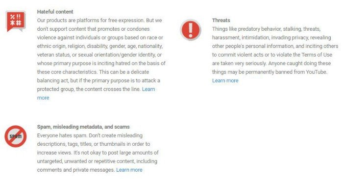 youtube-community-guidelines-part-2