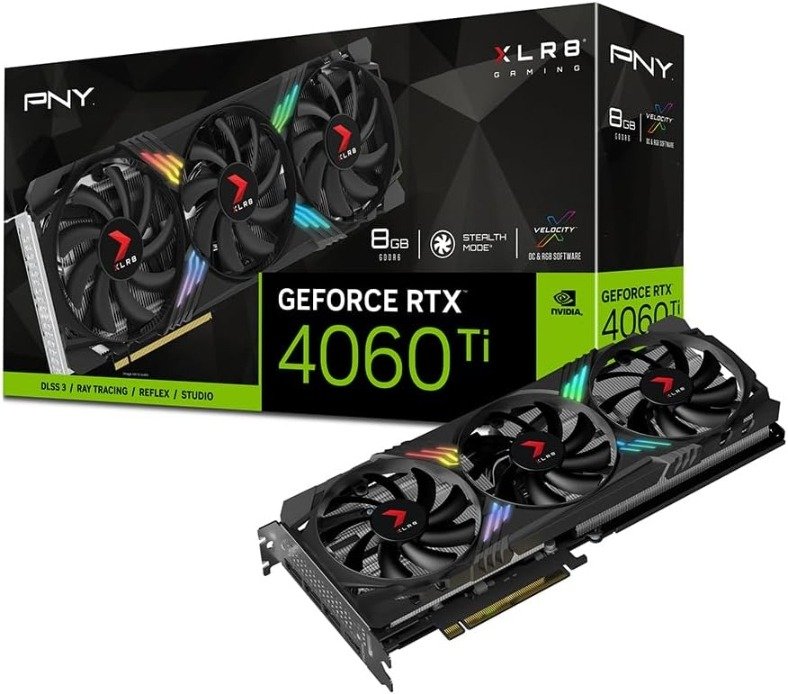 Видеокарта PNY RTX 4060 Ti 8 ГБ