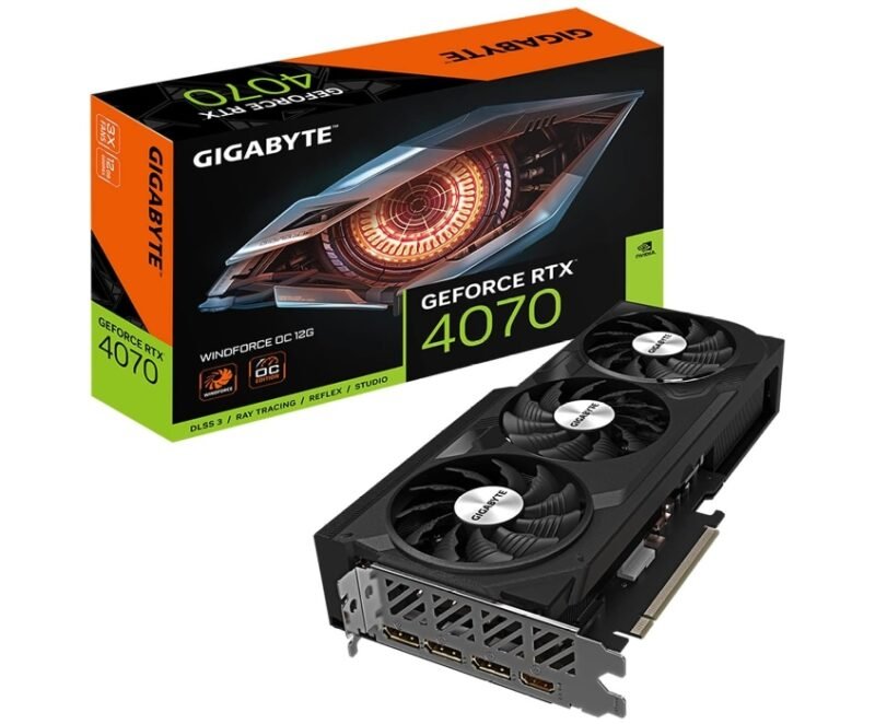 Видеокарта Gigabyte RTX 4070