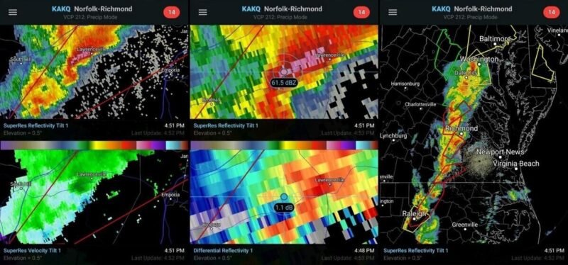 Приложение для смартфона Radarscope