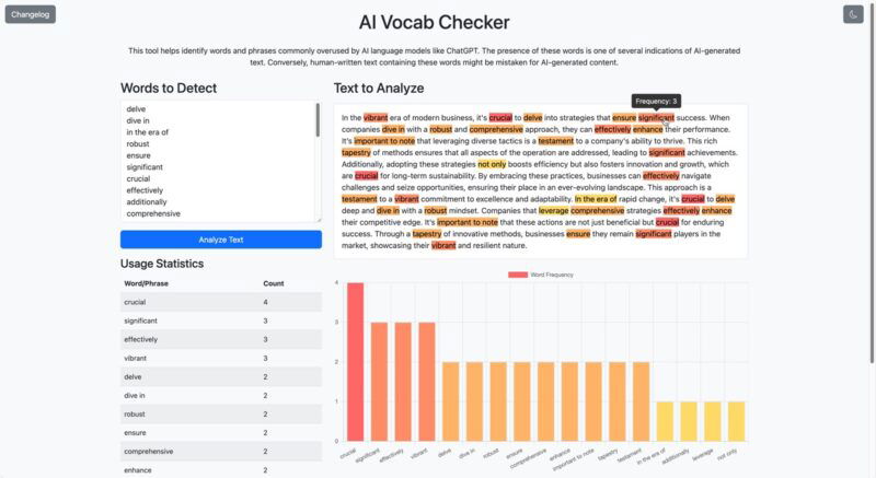 Финальная версия приложения Ai Vocab Checker