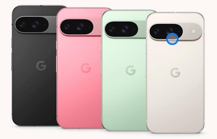 Цветовые решения Google Pixel 9 Series