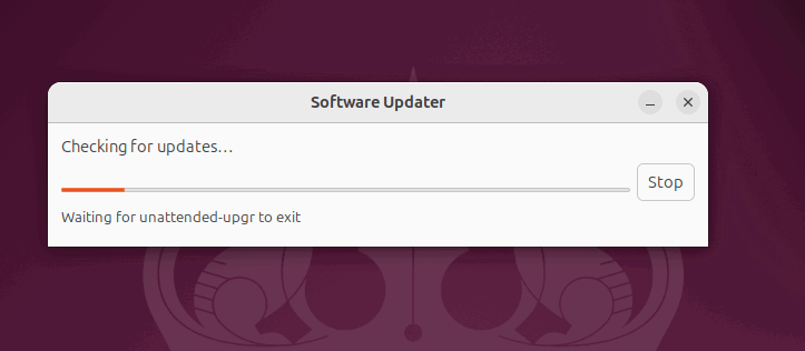 Проверка обновлений в Linux Ubuntu.